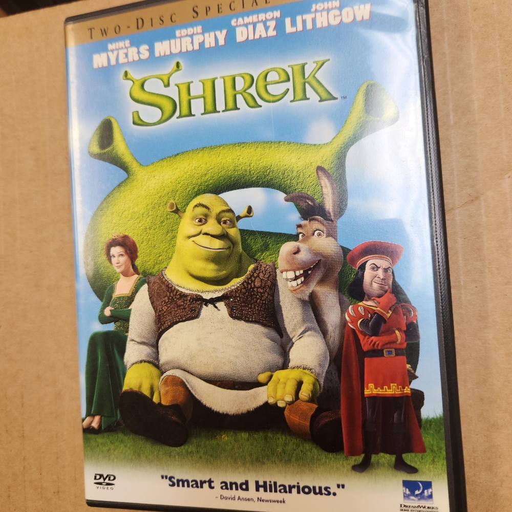 Shrek Two-Disc Special Edition DVD 4 For $12